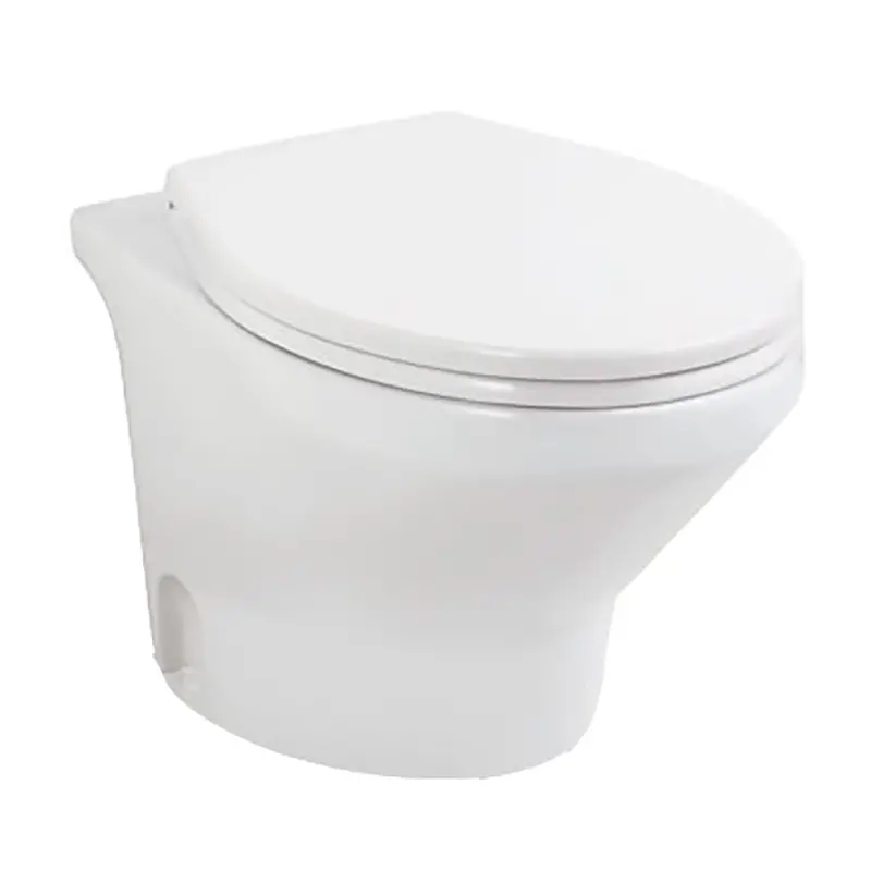 Thetford Compass Touch Low-Profile 12V Rv Toilet – White 1