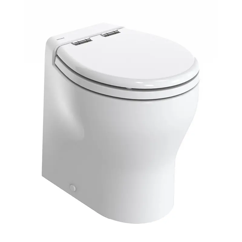 Thetford Silence 2G High-Height Rv Toilet – White, 12V, Soft-Close Seat 1