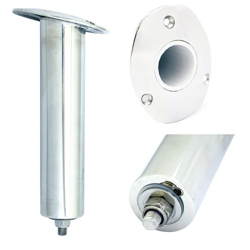 Tigress 3-Hole Swivel Oval Rod Holder – 15° Tilt, 10.5-Inch 1