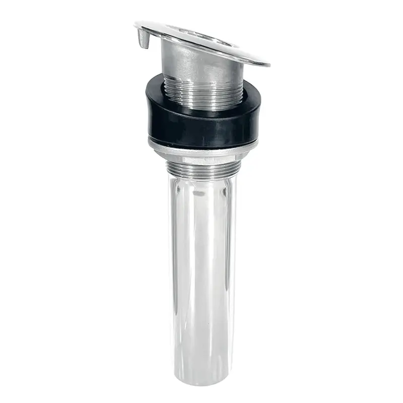 Tigress 9-Inch 15° Screwless Rod Holder – Marine-Grade Stainless Steel, Adjustable Angle Mount 1