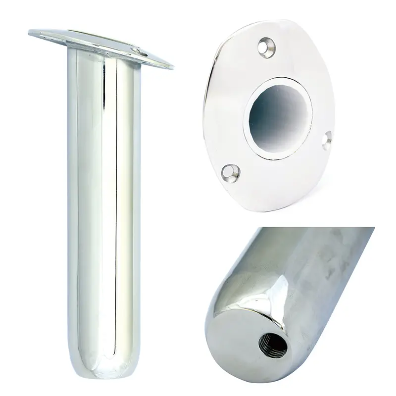 Tigress 9-Inch Oval Head Closed-Base Rod Holder – 0° Angle 1
