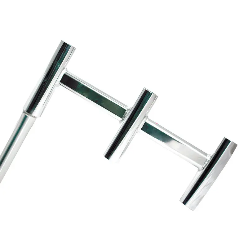 Tigress Offset Triple Aluminum Rod Holder – Straight Butt Mount 1
