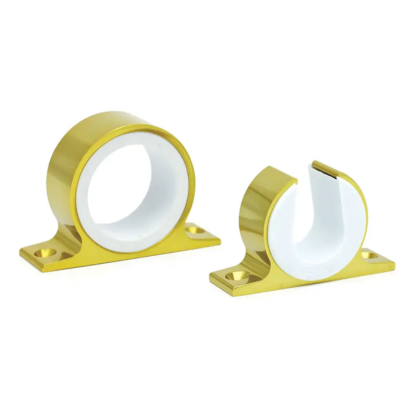 Tigress Premium Gold-Anodized Aluminum Rod Hanger – Corrosion-Resistant Finish 1