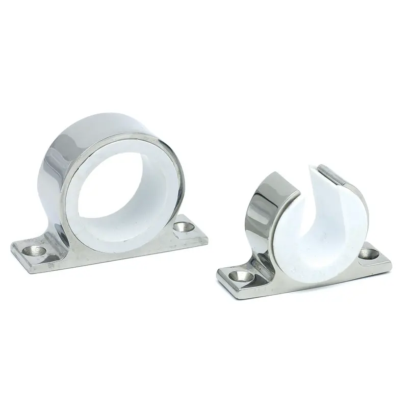 Tigress Premium Polished Stainless Steel Rod Hanger – Wall Or Rack Mount 1
