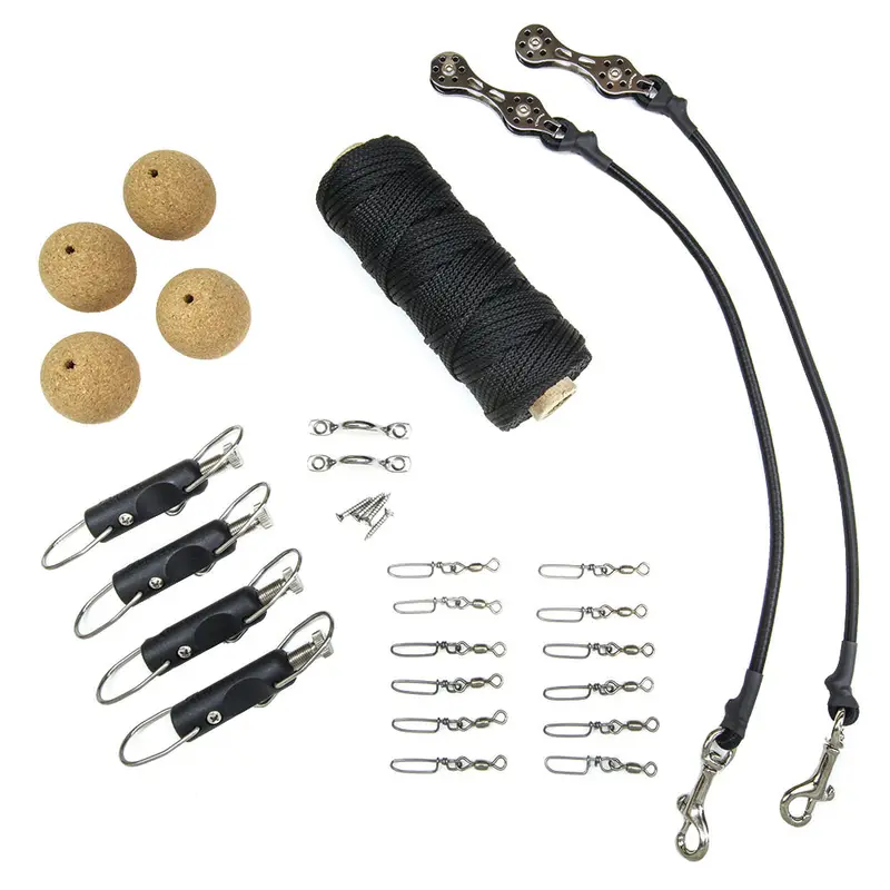 Tigress Ultimate Rigging Kit – Heavy-Duty Black Nylon Hardware Set 1