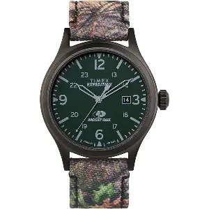 Timex X Mossy Oak Camo Watch – 40Mm Dark Camouflage Case 1