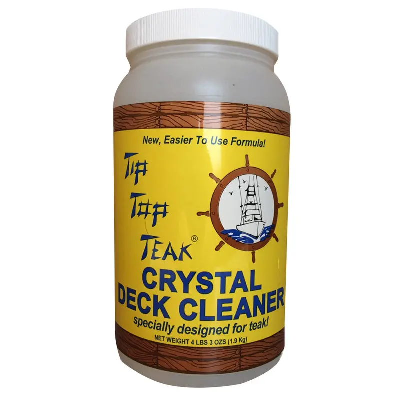 Tip Top Teak Crystal Deck Cleaner – Half-Gallon Container (4 Lbs 3 Oz) [Tc 2001] 1