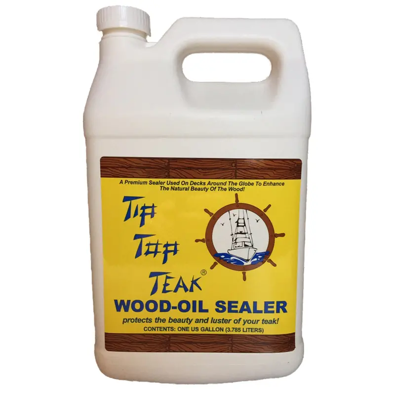 Tip Top Teak Wood Oil Sealer – One-Gallon Refill [Ts 1002] 1