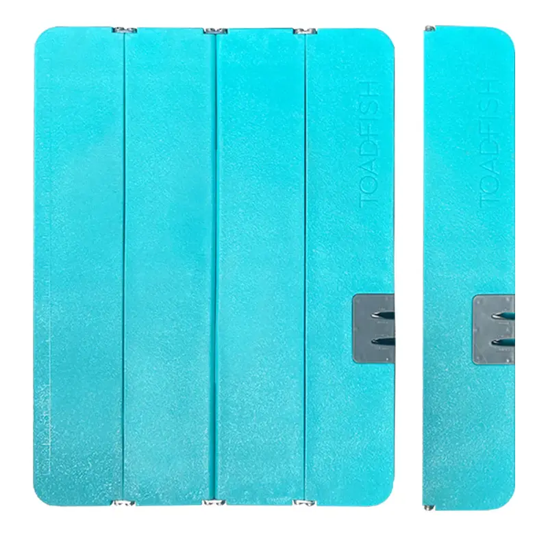 Toadfish Stowaway Teal Folding Cutting Board With Integrated Knife Sharpener – Model 1054 1