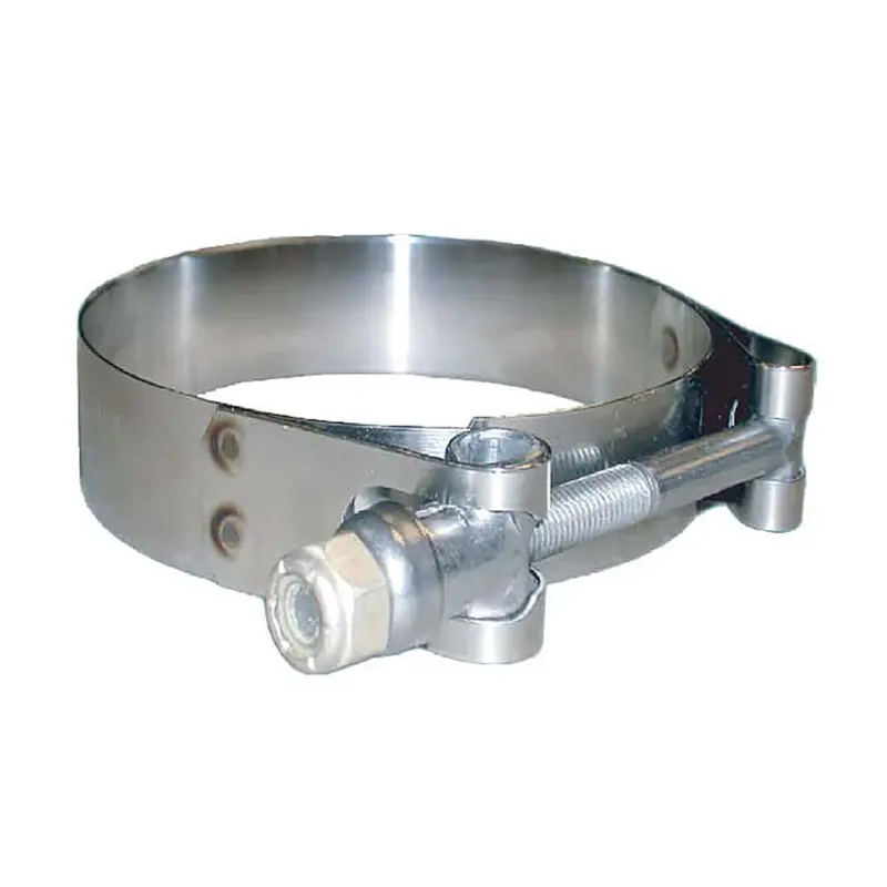 Trident Marine 316 Ss T-Bolt Clamp – 3/4" Band, 6.30"–6.74" Diameter Range, 10-Pack [720-6001] 1