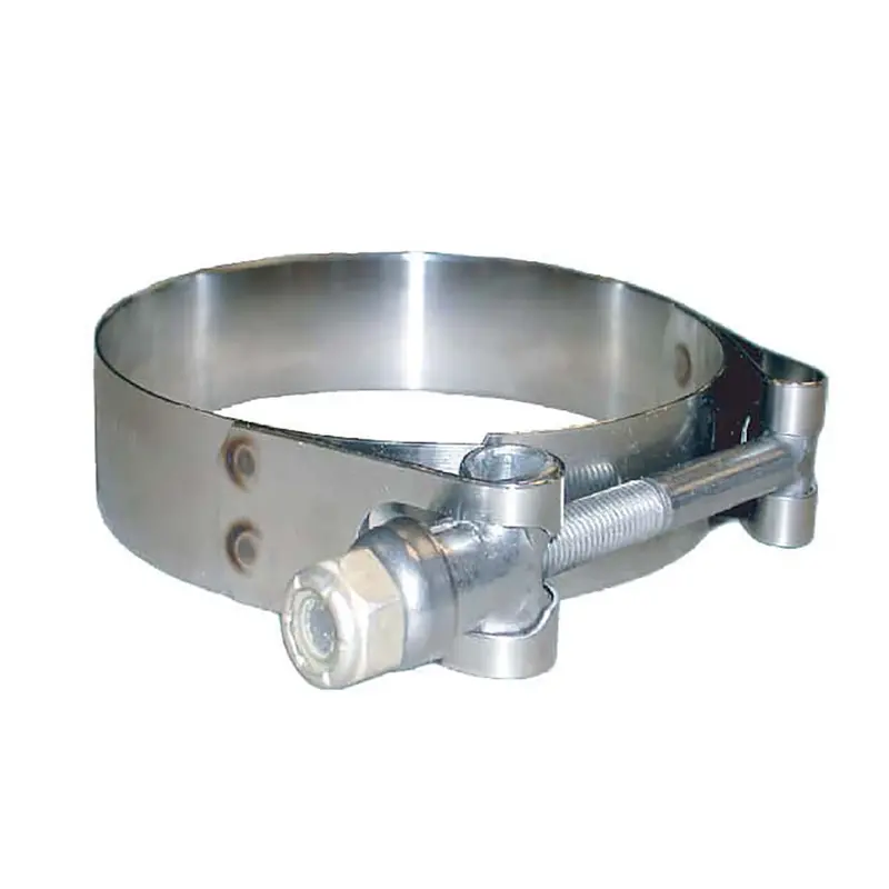 Trident Marine 316 Ss T-Bolt Clamp – 3/4" Band, 8.30"–8.87" Diameter Range, 10-Pack [720-8001] 1