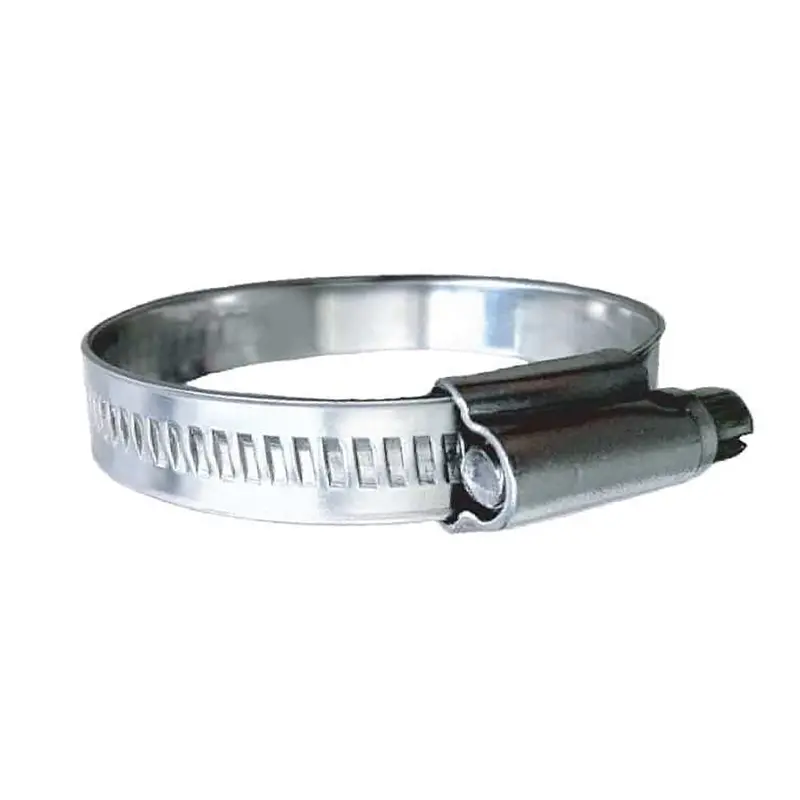 Trident Marine 316 Stainless Steel Non-Perforated Worm Gear Hose Clamp – 15/32" Band, 7/8"–1¼" Range, 10-Pack (710-0341) 1