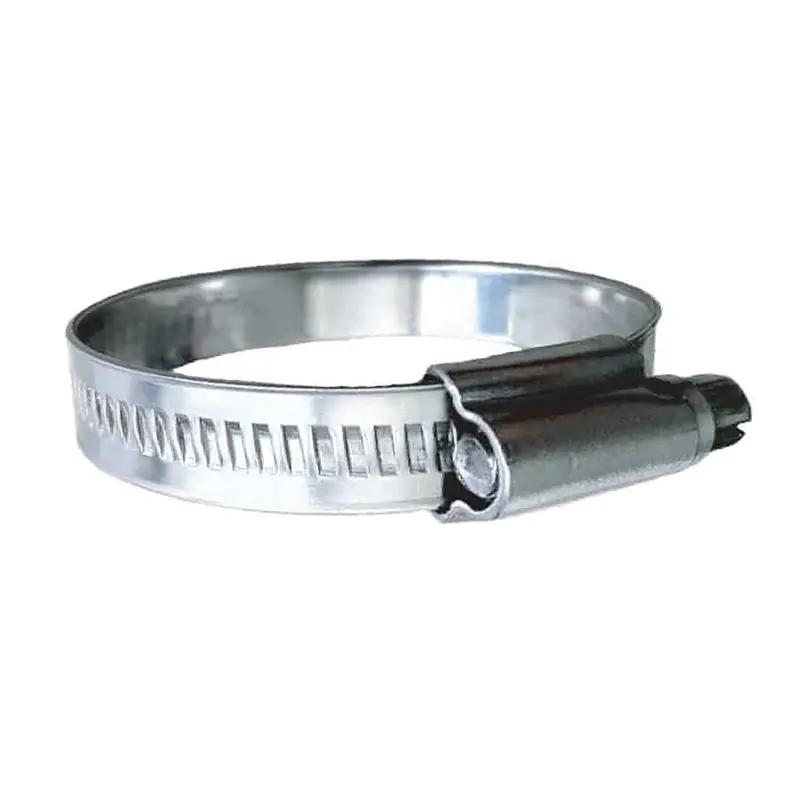 Trident Marine 316 Stainless Steel Non-Perforated Worm Gear Hose Clamp – 15/32" Band Width, 1-1/16" To 1-1/2" Clamping Diameter – 10-Pack (Sae #16, Model 710-1001) 1