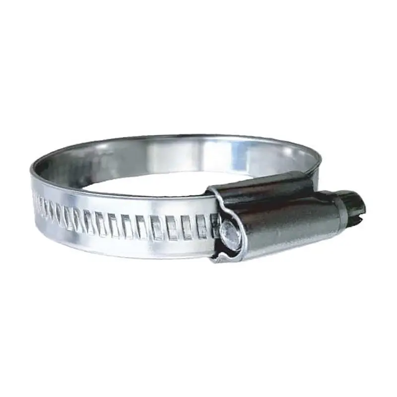 Trident Marine 316 Stainless Steel Non-Perforated Worm Gear Hose Clamp – 15/32" Band Width, 5/8" To 15/16" Clamping Diameter – 10-Pack (Sae #8, Model 710-0121) 1