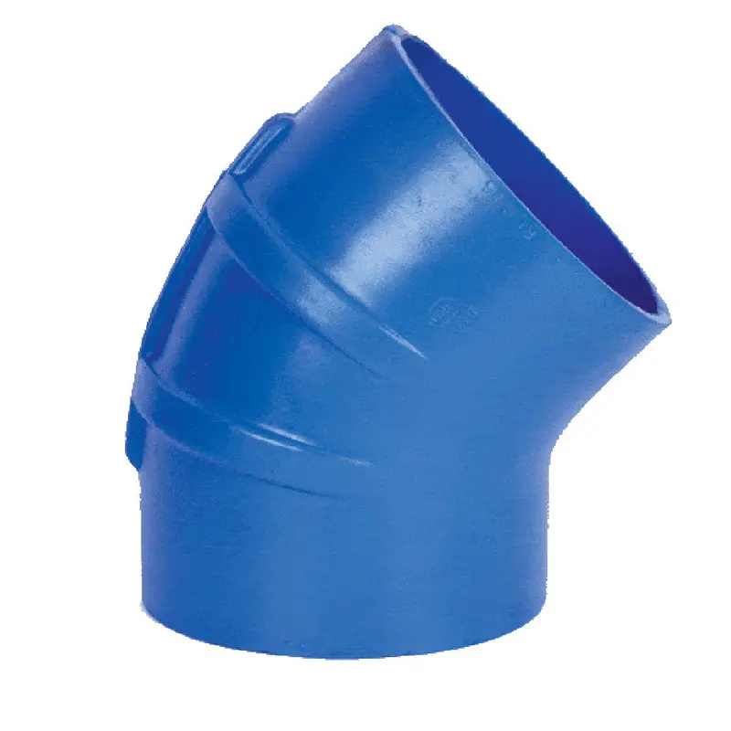 Trident Marine 5-Inch Id Blue Silicone Wet Exhaust Elbow – 45° Angle [240V5000-S/S] 1
