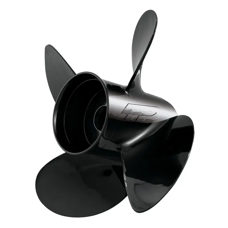 Turning Point Hustler Left-Hand 4-Blade Aluminum Propeller – 14.5" Diameter × 17" Pitch, Le-1417-4L Model [21501740] 1