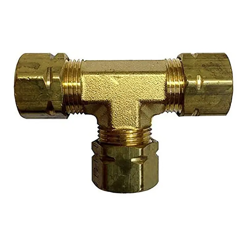 Uflex Union T-Fitting For 3/8" Compression Hose Connections 1