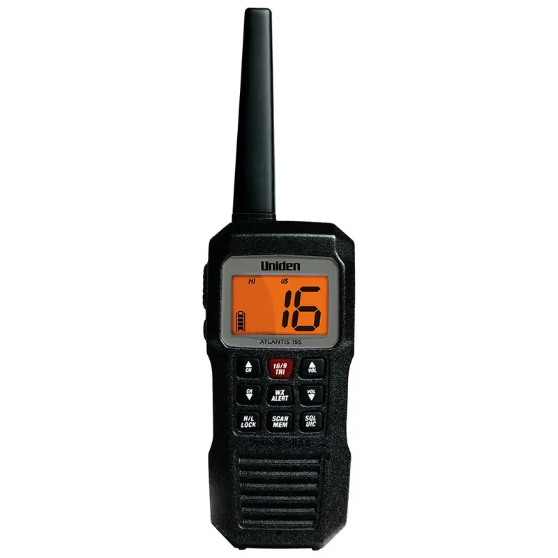 Uniden Atlantis 155 Floating Vhf Handheld Marine Radio – Submersible & Buoyant Design 1