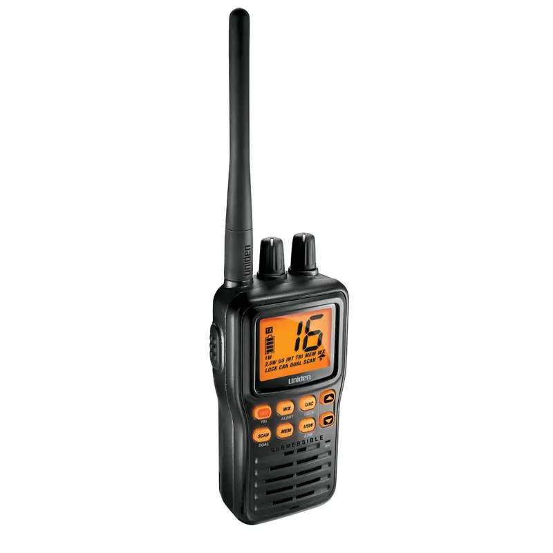 Uniden Mhs75 Handheld Vhf Radio With Li-Ion Battery & Dc Charger Only – Model Mhs75 1