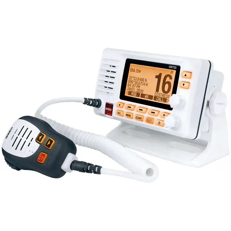 Uniden Um725 Fixed-Mount Vhf Radio With Gps & Bluetooth – White Version 1