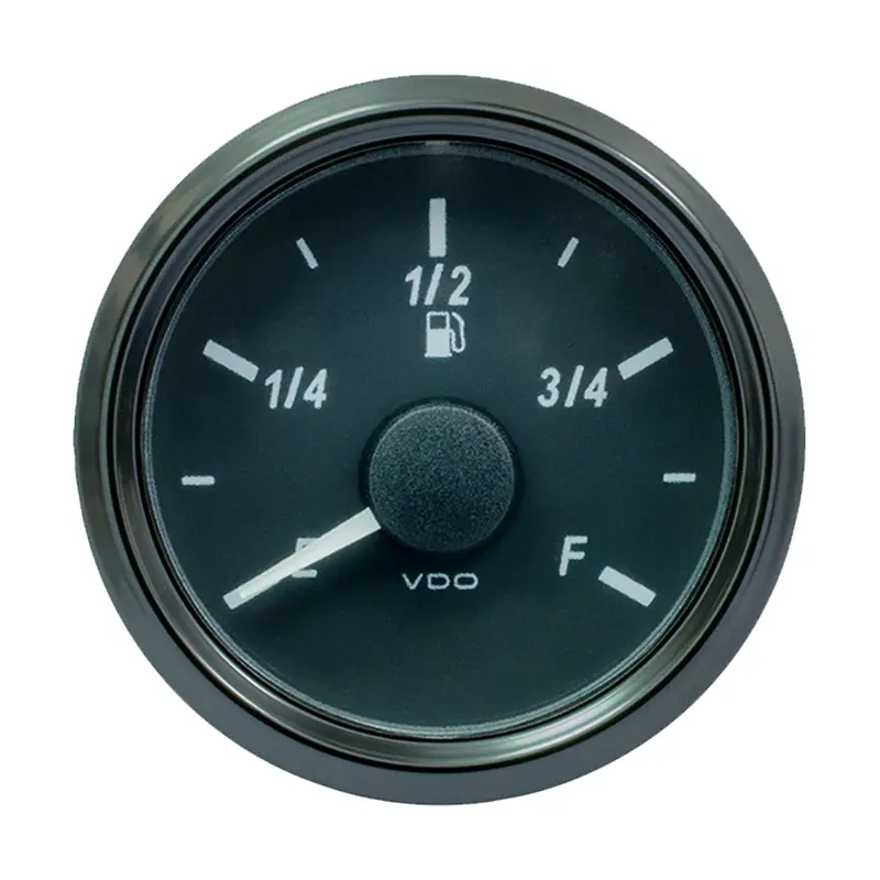 Vdo A2C3833120030 Singleviu 52Mm Fuel Level Gauge – E/F Scale, 0–180 Ohm 1
