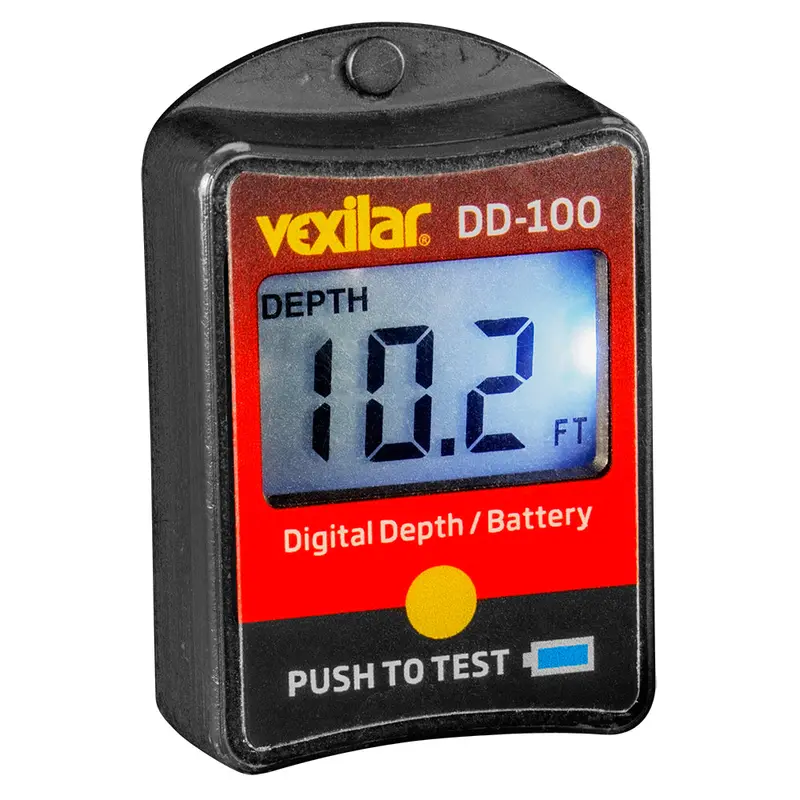 Vexilar Dd-100 Digital Depth And Battery Voltage Gauge 1