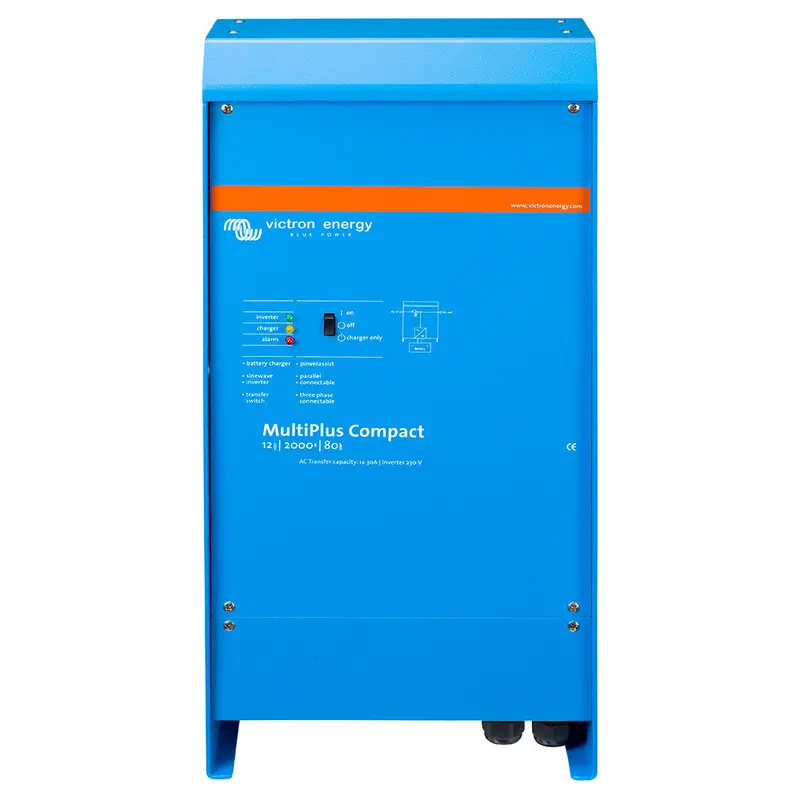 Victron Multiplus 12V 2000Va Inverter/Charger – 80A Charger, 50A Ac Transfer, Ul-Certified (Model Pmp122200102) 1