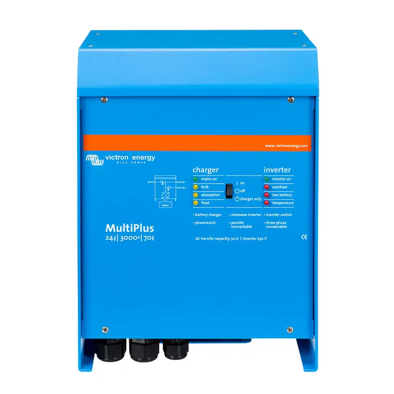 Victron Multiplus 24V 3000W Inverter/Charger – 70A Charger, 50A Transfer Switch, Ul Listed 1