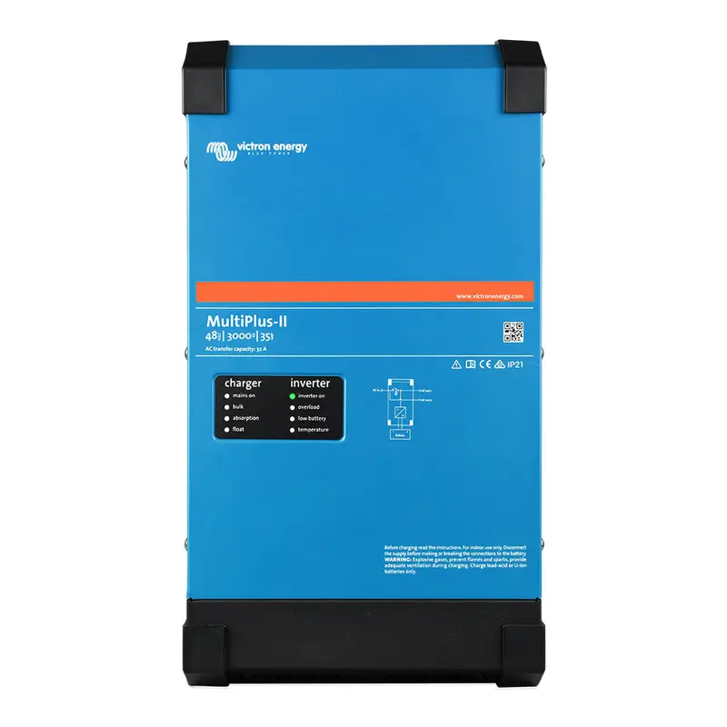 Victron Multiplus-Ii Inverter/Charger – 48V Dc Input, 3000Va Output, 120V Ac, Ul Listed [Pmp482305102] 1