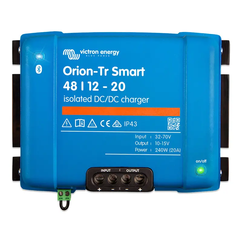 Victron Orion-Tr Smart Isolated Dc-Dc Charger – 48V To 12V, 20A (240W) 1
