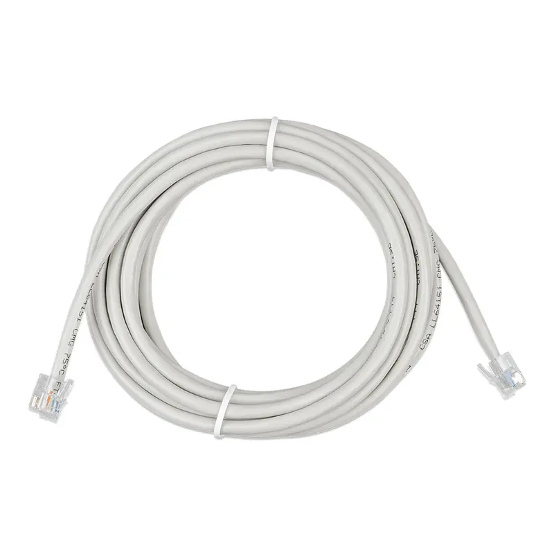 Victron Rj12 Utp Communication Cable – 10-Meter Length For Ve.Direct Networks 1