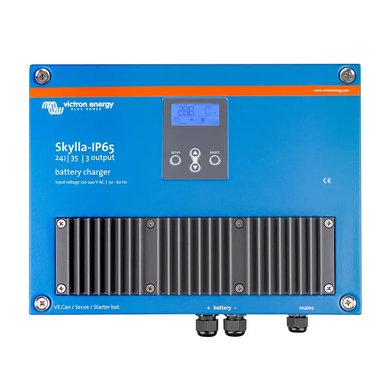 Victron Skylla-Ip65 24V 35A 3-Bank Battery Charger – 120–240V Ac Input, Ip65 Rated [Sky024035100] 1