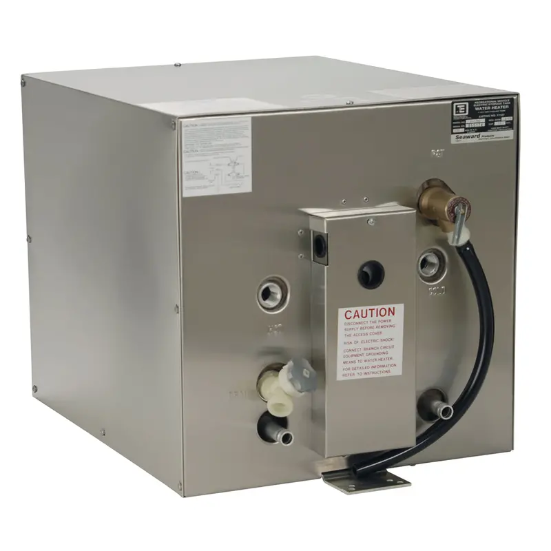 Whale Seaward F1200 Stainless Steel Hot Water Heater – 11-Gallon, 120V Ac, 1500W With Front Heat Exchanger 1