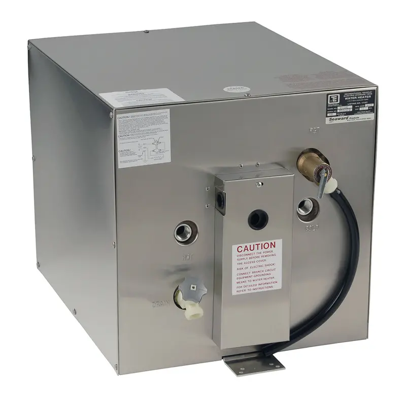 Whale Seaward S1250 Stainless Steel 11-Gallon Hot Water Heater – 240V, 1500W 1
