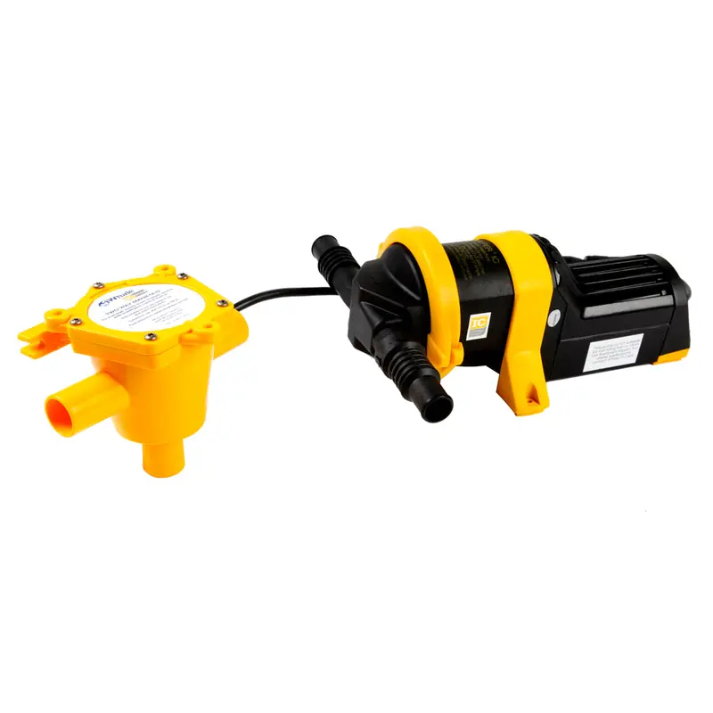 Whale Wm8484 Grey Ic Waste Pump – 24V Submersible Holding Tank Discharge Pump 1