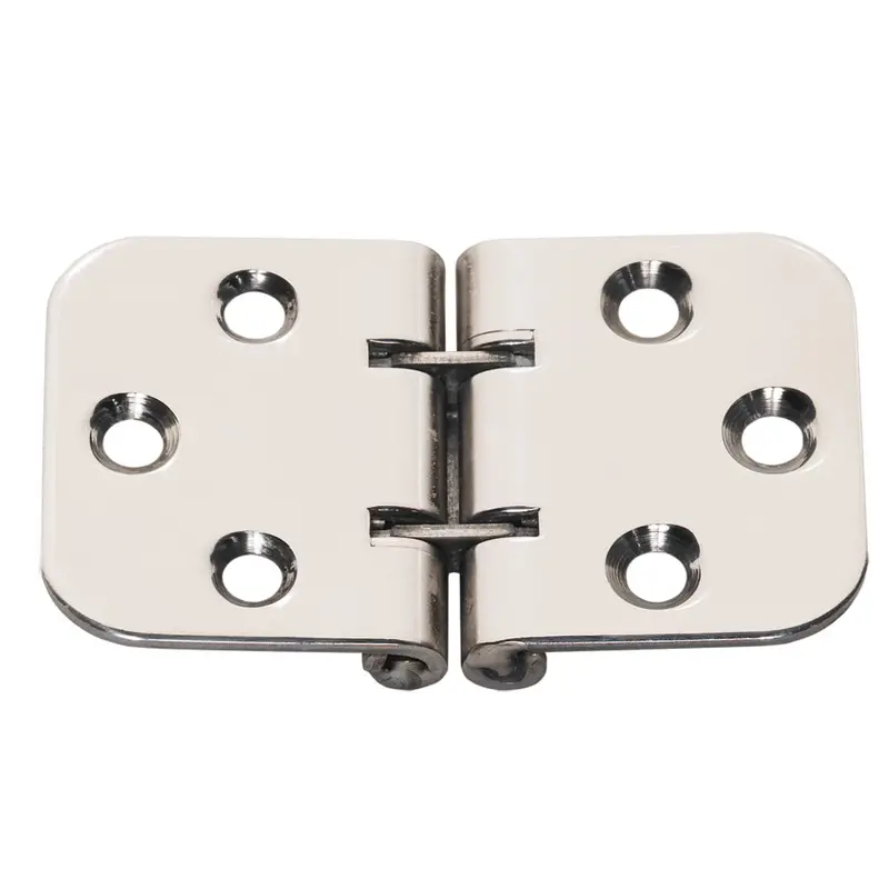 Whitecap 304 Stainless Steel Flush-Mount 2-Pin Hatch Hinge 1
