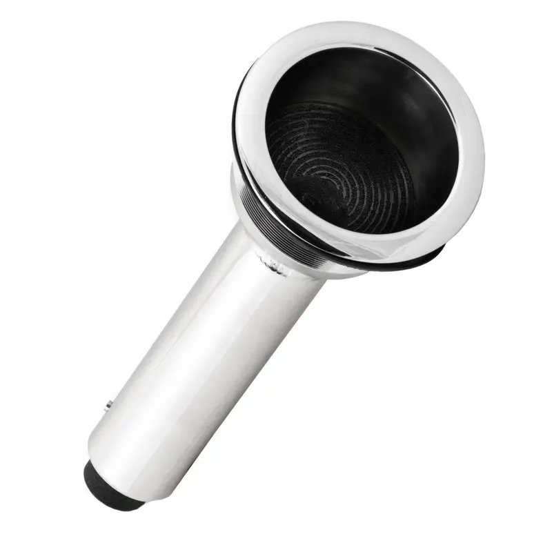 Whitecap 304 Stainless Steel Rod And Cup Holder – 15" Height 1