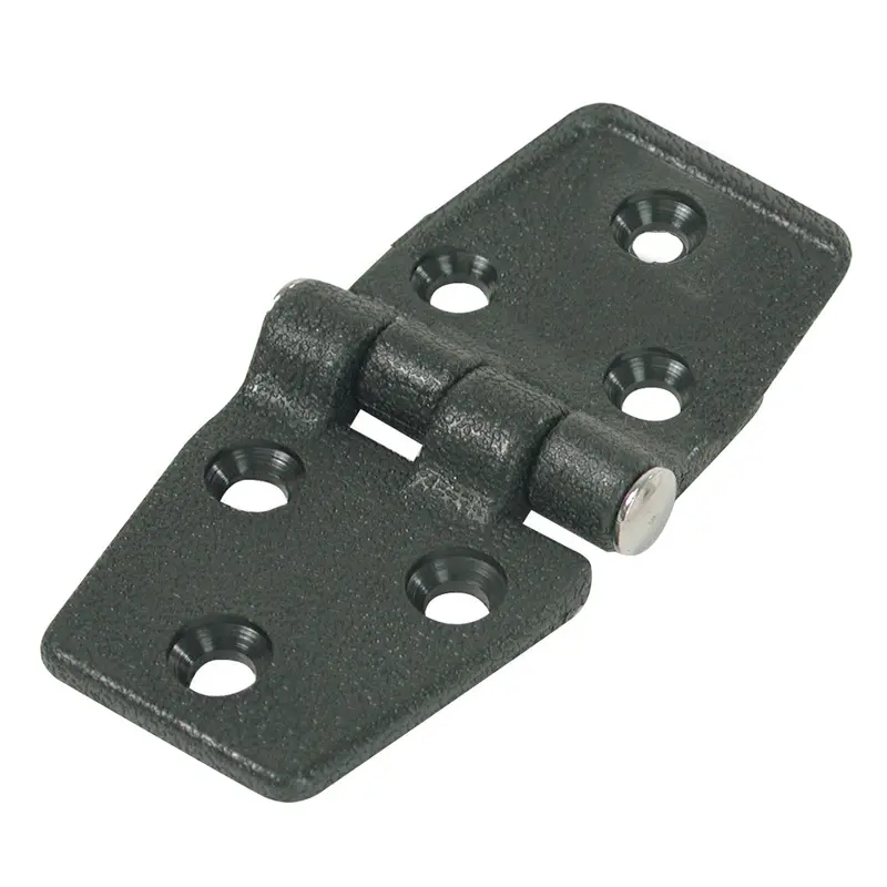 Whitecap Black Nylon Door Hinge – 1.5" × 3" (S-3030) 1