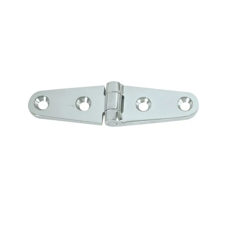 Whitecap Marine-Grade 316 Stainless Steel Strap Hinge – 4" × 1" (6025) 1