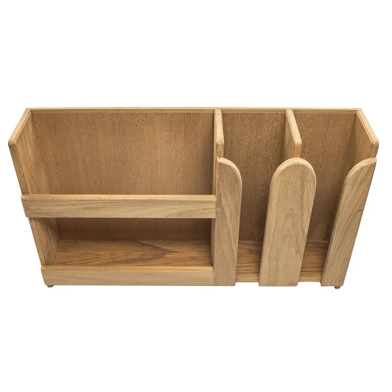 Whitecap Teak Dish And Cup Holder – Elegant Surface-Mount Design (62406) 1