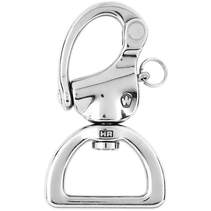 Wichard 2374W Webbing Snap Shackle – 3.125" Opening, Stainless Steel 1