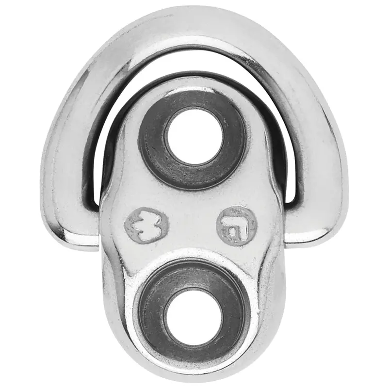 Wichard Folding Pad Eye – 6Mm Stainless Steel, Dual Fixed Mounting Holes 1