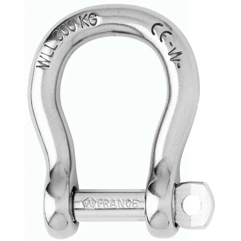 Wichard Self-Locking Bow Shackle – 10 Mm Diameter (13/32 Inch), Stainless Steel 1