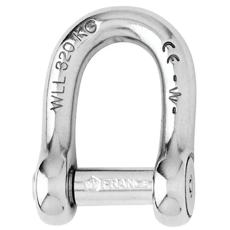 Wichard Self-Locking D-Shackle With Allen Head Pin – 6Mm (1/4") (Model 1303W) 1