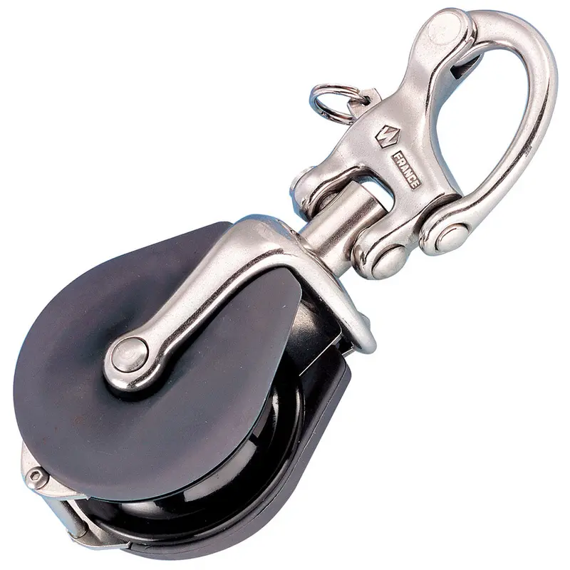 Wichard Snatch Block With Snap Shackle – Compatible With Up To 12Mm (15/32") Rope 1