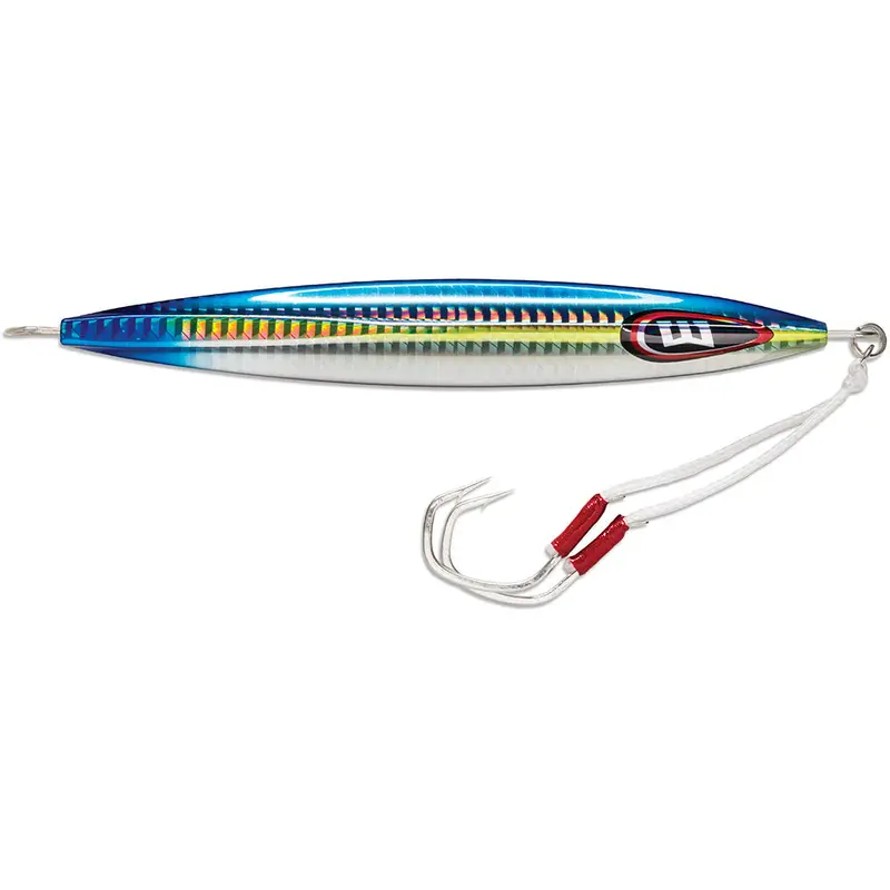 Williamson Kensaki 220 Jig – 6.75-Inch, 7.75-Ounce Blue Lagoon Model 1