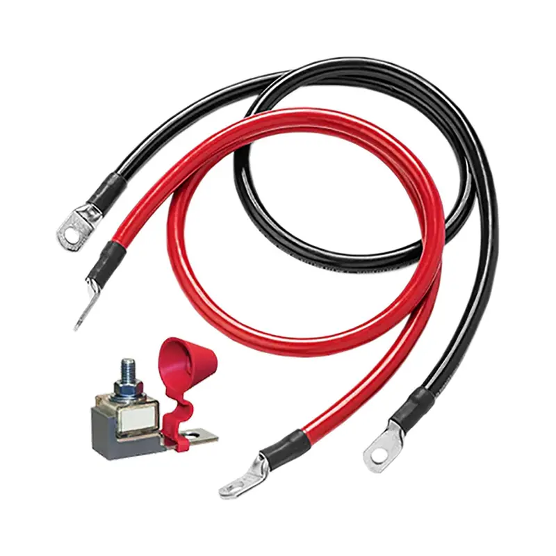 Xantrex 4-Gauge Dc Battery Cable Kit With Fuse – Large (L) Size [809-0820] 1