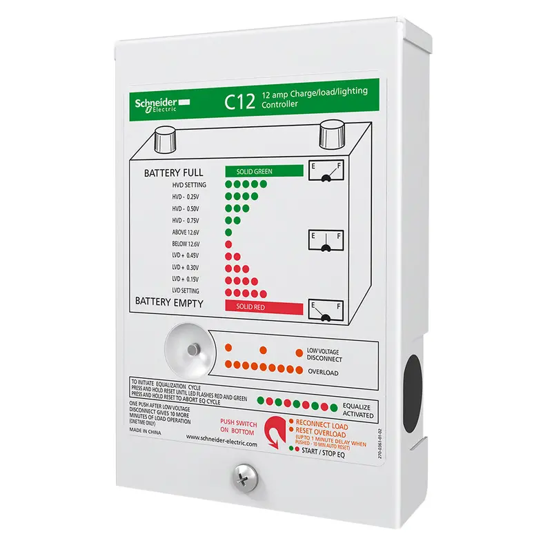 Xantrex C12 Solar Charge Controller – 12A Mppt Regulator For Small-Scale Marine Or Rv Solar Arrays 1